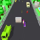 Blocky Skater Rush