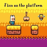 Finn on the platform