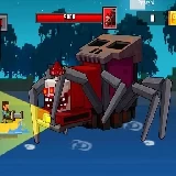 Pirate Block Craft Monster Shooter