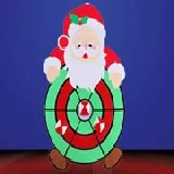 Santa Dart Game