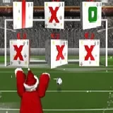 Santa Kick Tac Toe